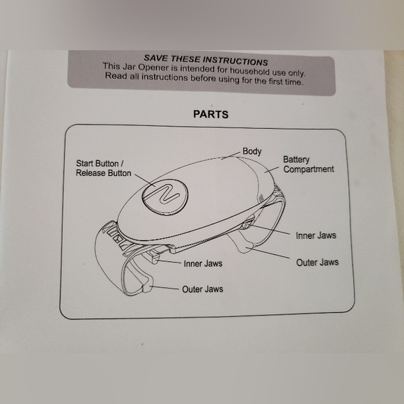 Cook's Essentials Battery Operated Jar Opener, unused - Picture 2 of 8